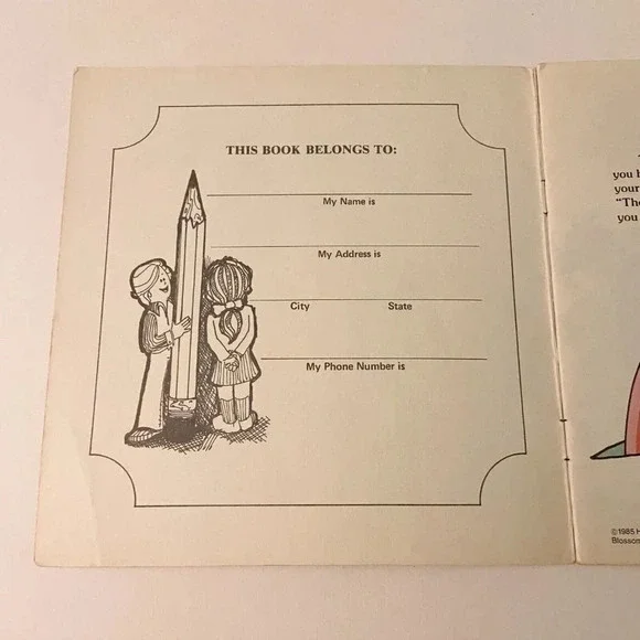 Vintage 1985 My Little Pony The Magic Rainbow Read  Along Book Only No Record - Picture 5 of 15